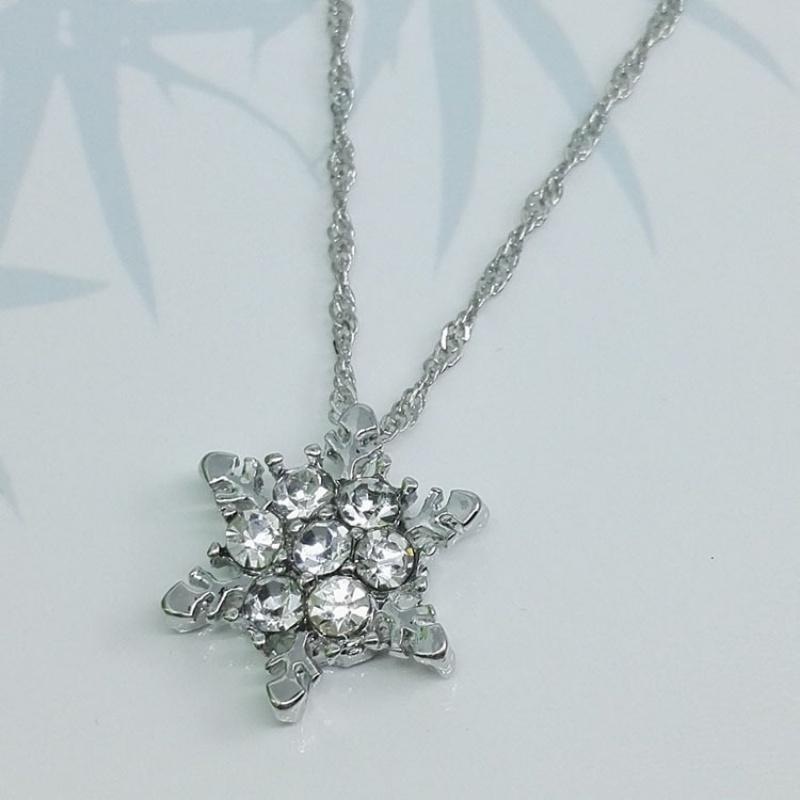 上海现货冰雪奇缘艾莎皇冠项链