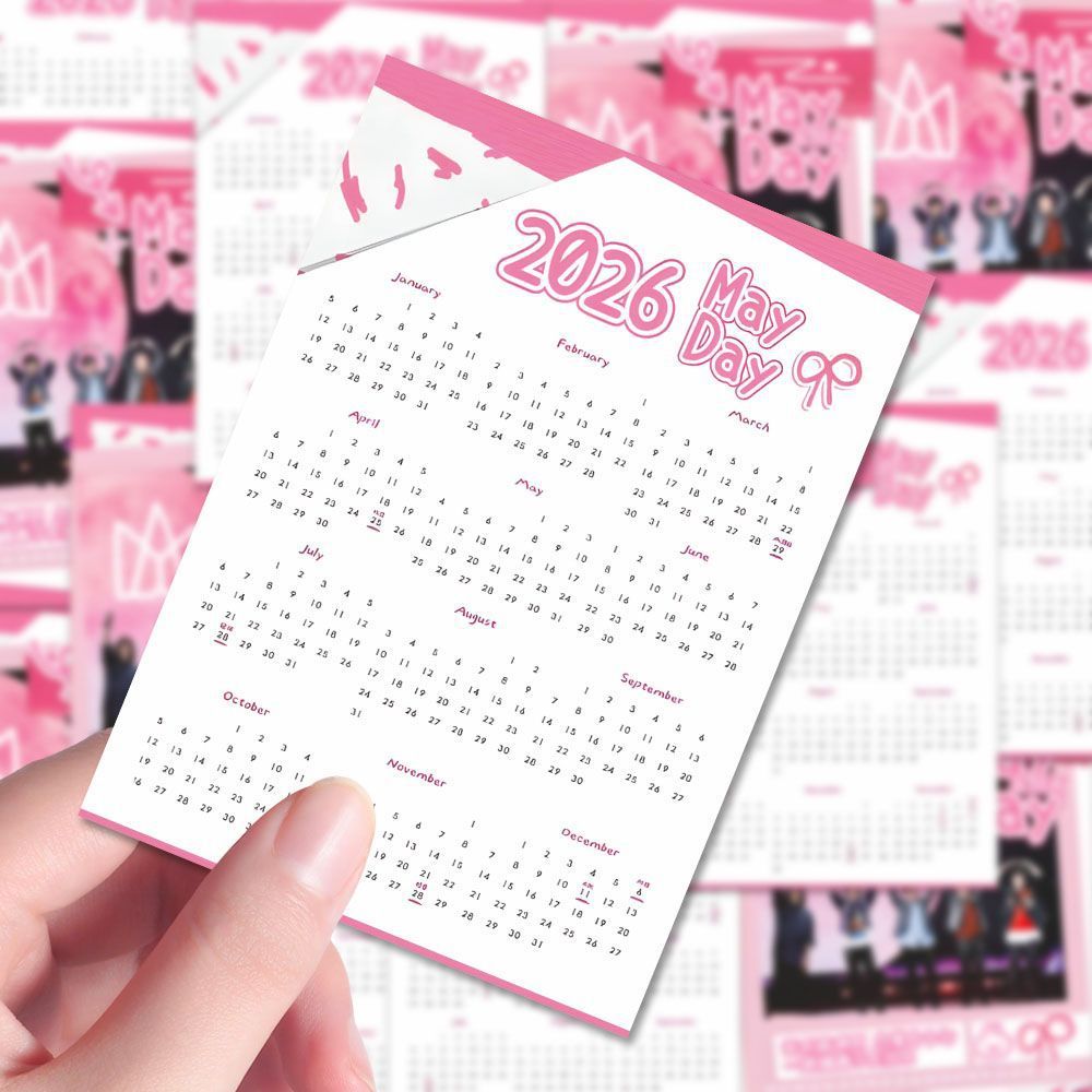 年历周边五月天2026日历小卡