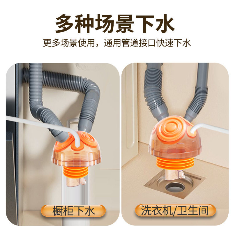 排水管下水六通厕所多功能管道图片