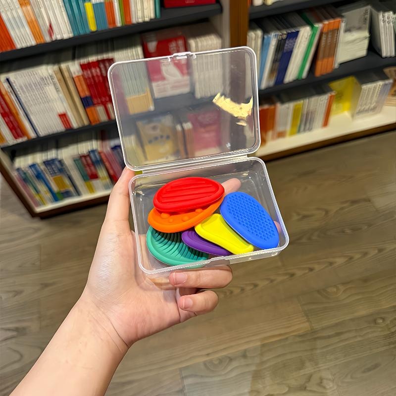 人体猫抓板硅胶感官石儿童专注力