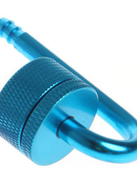 水生扩散器细化器植物水族箱银紫蓝色系统迷你雾化器鱼缸CO2