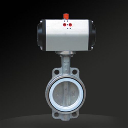 D671F-16P 气动不锈钢蝶阀 DN50 DN65 DN80 DN100 DN125-DN200