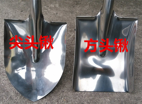 包邮不锈钢锹尖头铁锹园艺铲子园艺锹不锈钢铲子铁锨花铲户外锹铲