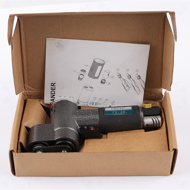 气动散打机灰色升级款FS30 往复式一字砂机指头式砂光抛光研磨机