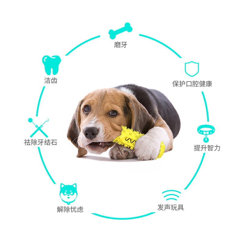 狗狗耐咬玩具小型犬泰迪中大型犬金毛柯基洁齿耐玩益智解闷磨牙棒
