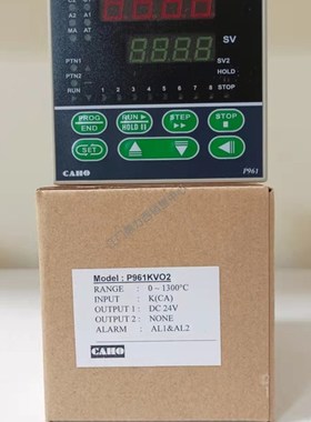 原装正品台湾CAHO宣荣微电脑程序式温控器P961KR02 P961KV02