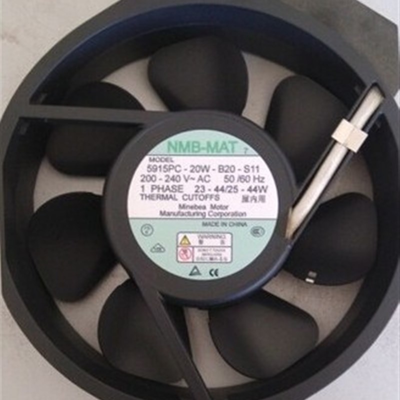 5915PC-20W-B20-S11/S05 /S12 17238 原装美蓓亚金属叶耐高温风扇