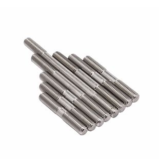 304不锈钢双头螺栓 螺丝螺杆丝杆牙棒GB901M6M8M10M12M14M16 螺柱