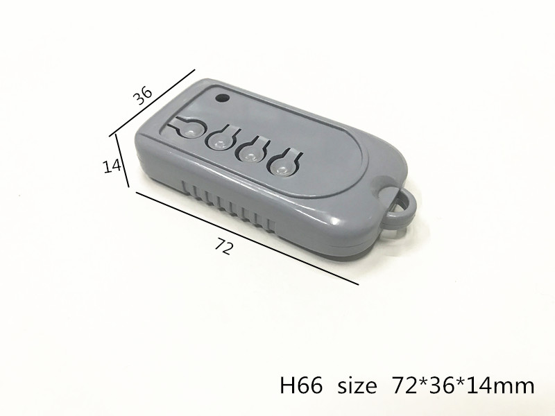厂家直销汽车防盗遥控器外壳塑料壳体电子元件机壳模块盒72x36x14