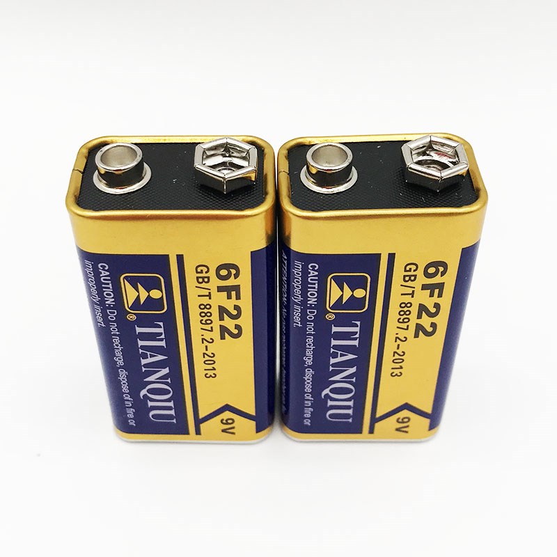 9V电池/电池扣6F22碳性叠层方形 话筒 万用表九伏通用型电池