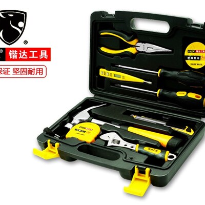 锴达(KATA)10件套家用五金工具套装手工具组套维修套装 KT99010