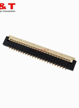 ENTERY恩得利 6915K-Y24N-00L 超薄型1.0 24P翻盖下接FPC排线插座