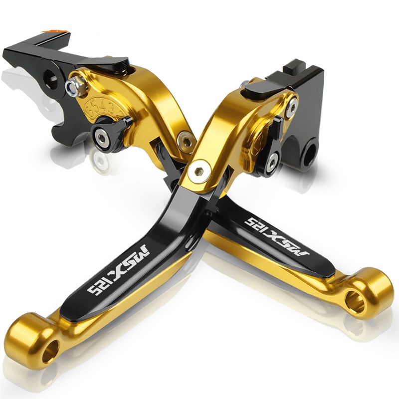 摩托车可伸缩调节拉杆刹车离合牛角拉杆离合手柄拉杆MSX125小猴子