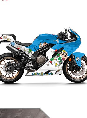 春风SR500改装贴纸贴花车身贴全车版画加厚水晶膜贴画防水版花