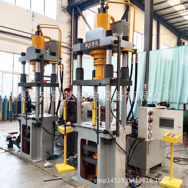 100吨200吨315t四柱拉伸液压机多顶杆液压垫拉伸液压机薄板拉伸