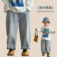 子春秋款 休闲裤 儿童牛仔裤 春装 男童裤 长裤 2026新款 中大童百搭下装