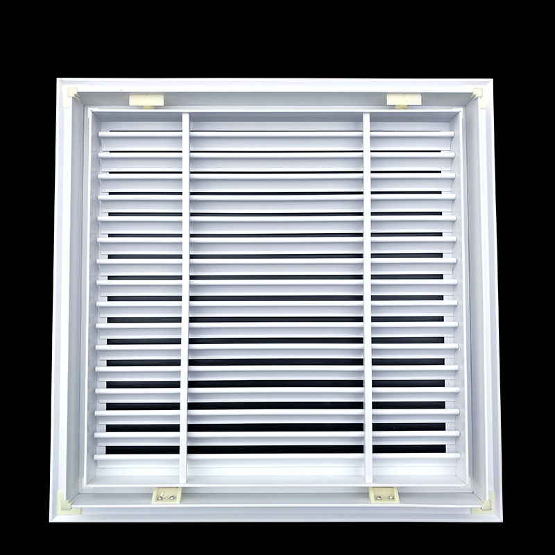 中央空调进回出风口格栅检修口盖板塑料通风罩百叶窗350/400pvc子