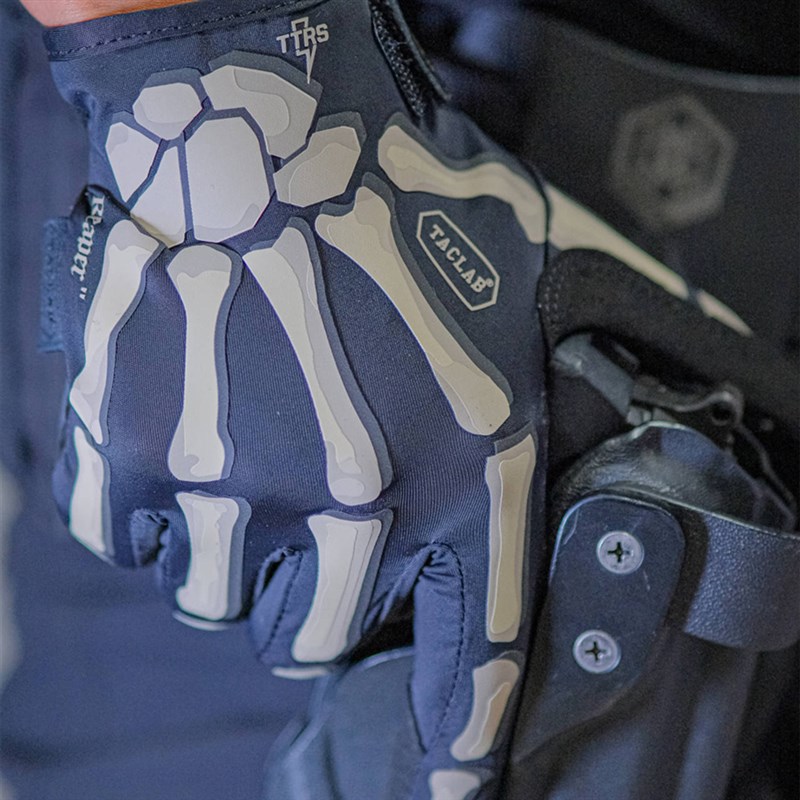 TACLAB五周年死神万圣节夜光骑行防滑透气弹力薄射击战术触控屏幕