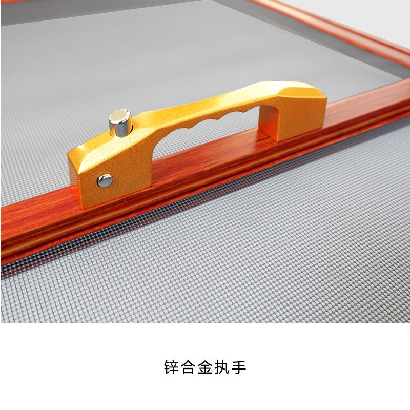 新美雅金刚网免打孔纱窗防蚊防盗防坠落铝合金推拉式儿童防护