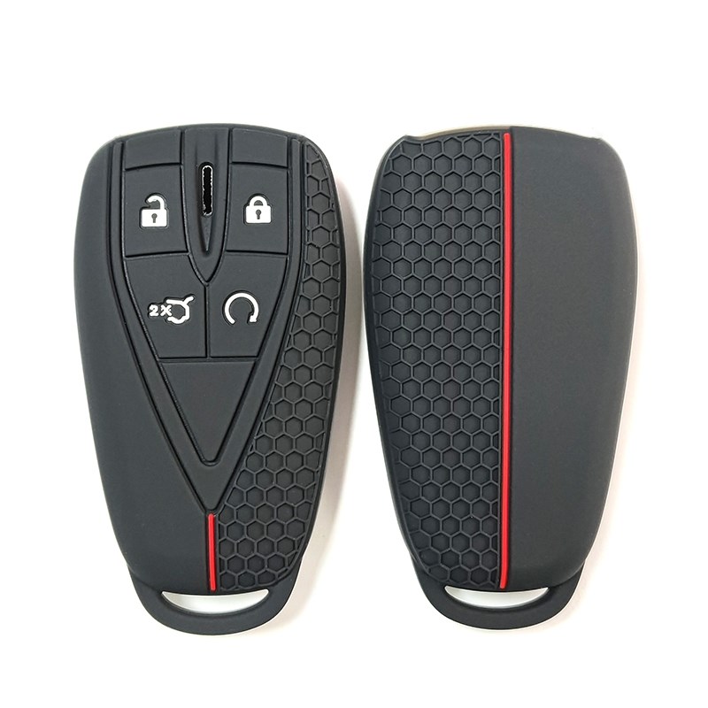 适用长安cs75plus钥匙套cs55plus包cs35plus逸动plus蜂窝纹套