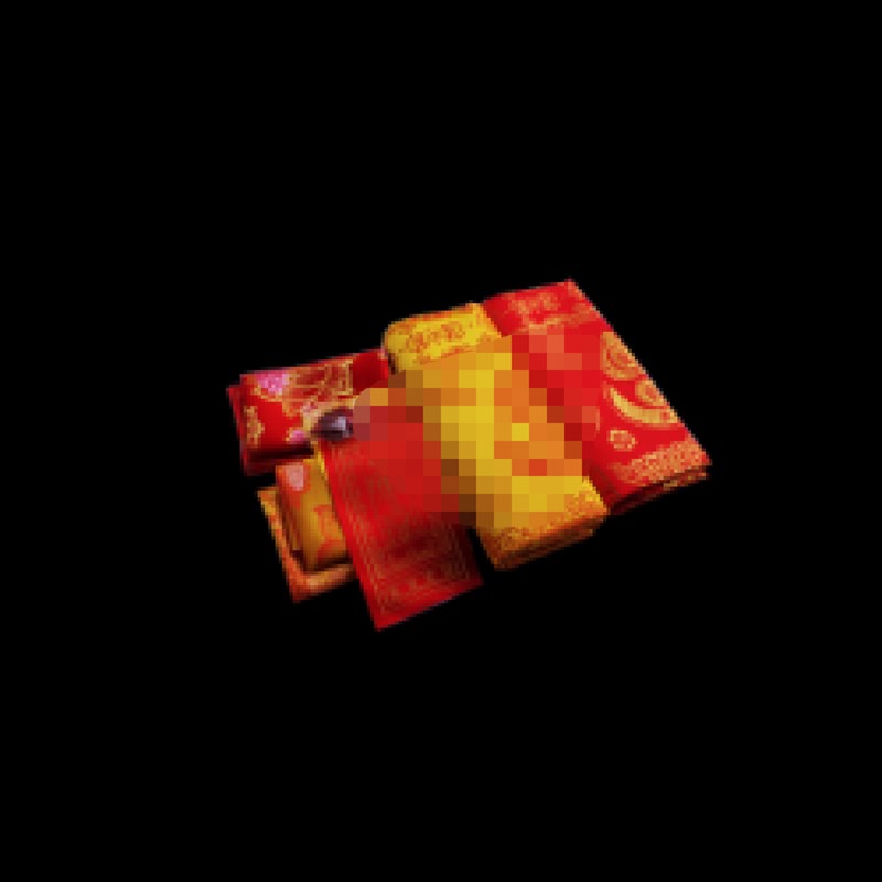 120*200加厚织锦缎刺绣被面子往升咒被坨罗尼被面子五件套