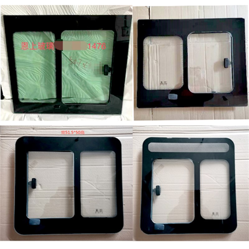 【爆款】金彭珠峰盛昊全封闭半篷电动三轮车挡风推拉门窗钢化玻璃