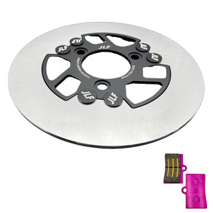 220浮动碟刹盘220赛道无洞浮动碟刹盘孔距7.0加厚无孔刹车静音盘