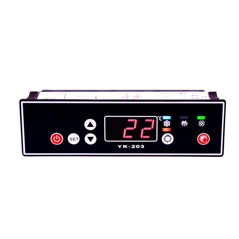 YK-203H高精准电子数显温度控制器风冷冰箱控制开关全自动温控器