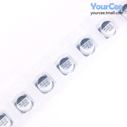 贴片铝电解电容 100UF 6.3V 10V 16V 25V 35V 50V 63V SMD
