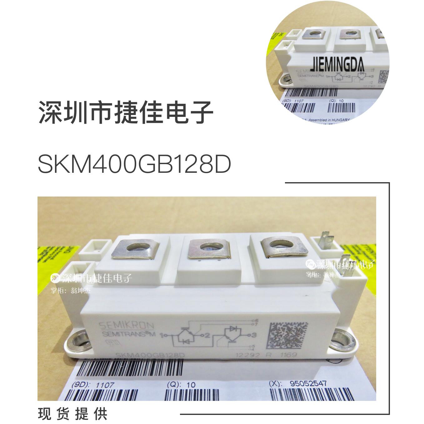 SKM400GB125D SKM400GB128D SKM400GAL12E4/125D SKM300GAR123D