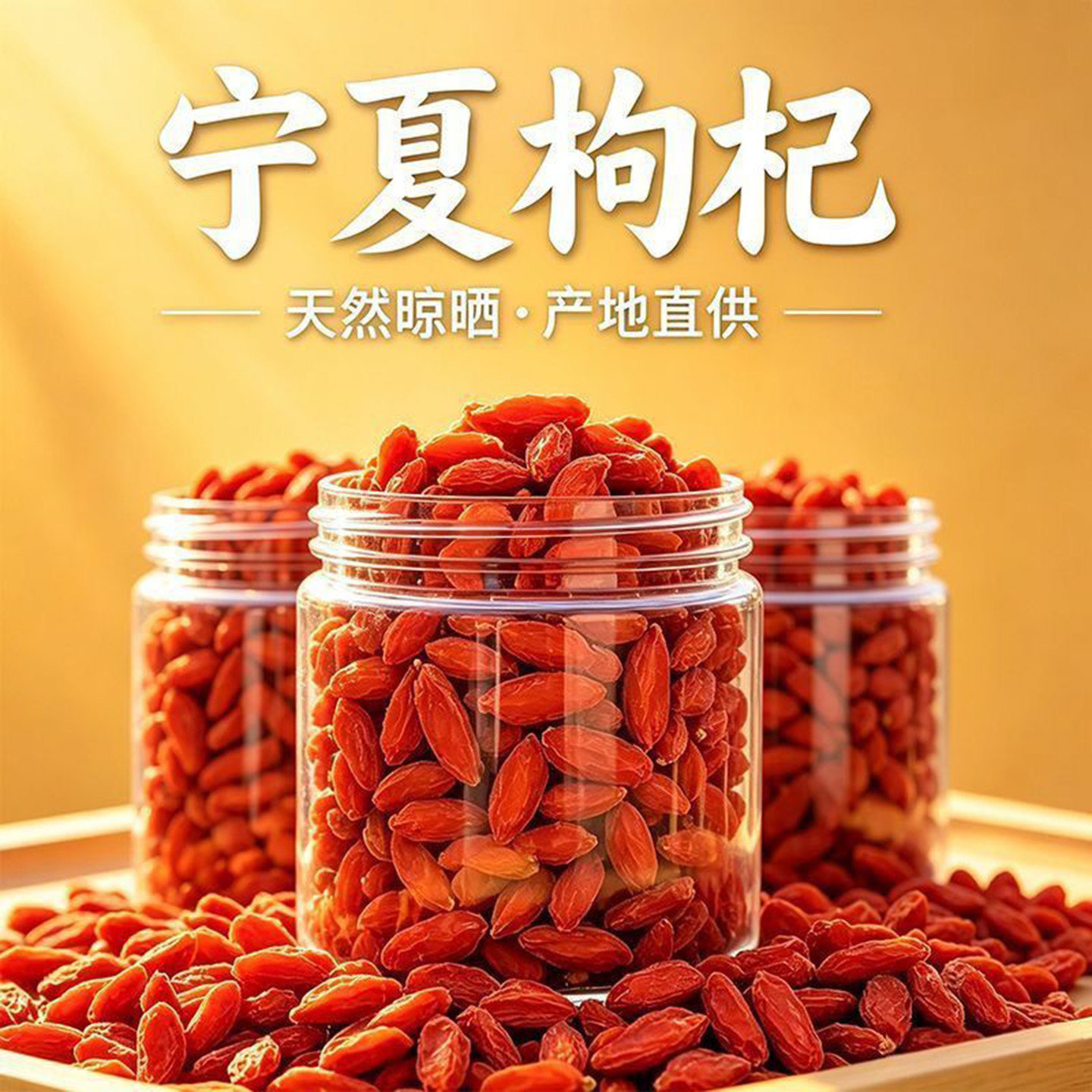 宁夏枸杞头茬新果枸杞子250g批发