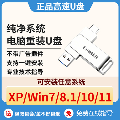 纯净版电脑重装系统U盘/新手包会