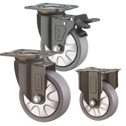 替代上隆JDD/JDB/JDA-D40/50/75/100/125定向 万向刹车中载型脚轮