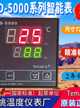 Temadix余姚温度仪表厂WD-5921智能温控仪WD-5000 5401 5021包邮