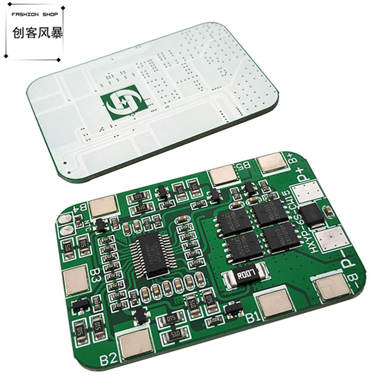 6串22.2V/25.2V18650锂电池保护板带均衡 防过充过放保护 6S-CW15