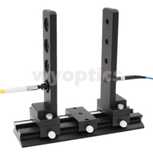 光纤光学透射透过率测量系统 VAR 可调节光纤准直透镜支架ACH