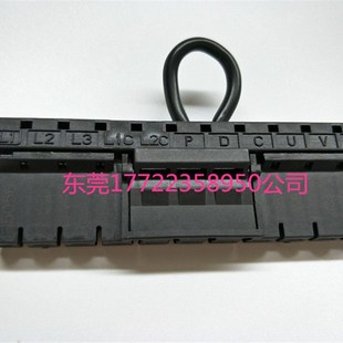 原裝 UVW電源插頭整套 安川7代SGD7S系列伺服驅動器L1L2L3電源插頭