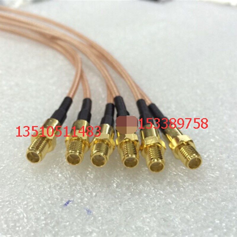 射频SSMA-K-1.5同轴RG316测试线高频特殊SSMA母迷你SMA微型高频头