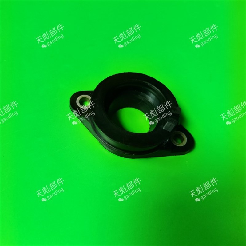 老款链条机铃木王EN化油器接口摩托车铃木王EN125化油器接头喉管