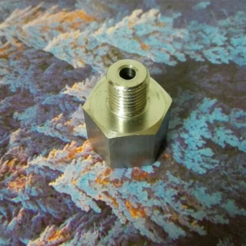 不锈钢304压力表接头 内螺纹m20x1.5外螺纹m12x1.5 压力范围25mpa