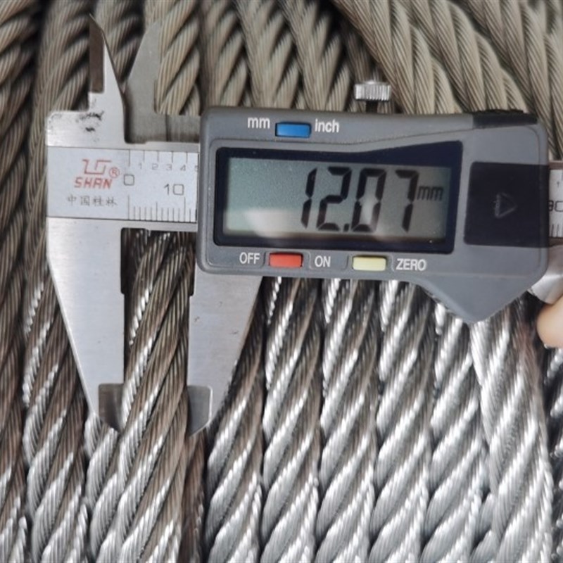 正宗304不锈钢钢丝绳12mm7x19厂家直销正宗不锈钢钢丝绳起重绳牵