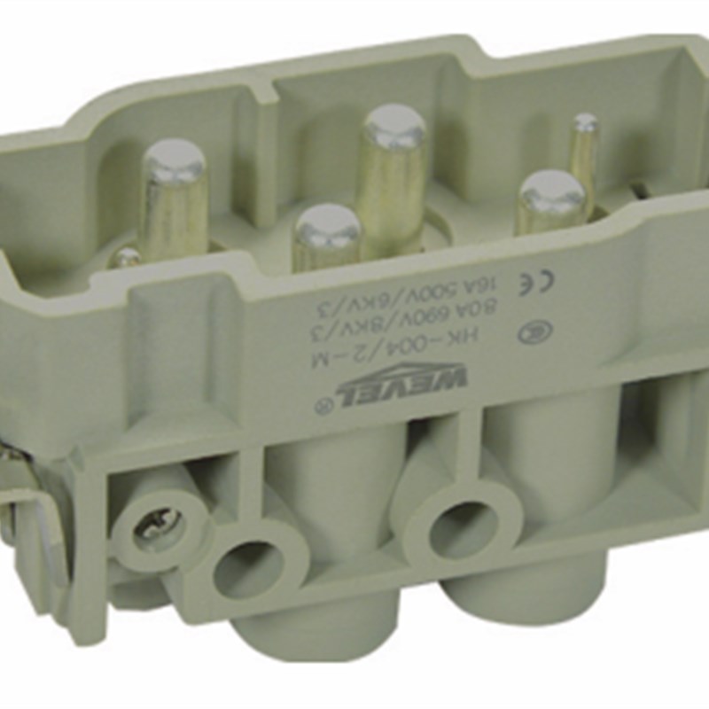 重载连接器HK-004/2-M WEVEL威乐 Harting哈丁 TE泰科 航空插头