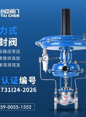 ZZYVP-16B自力式压力调节阀氮封阀供氮阀微压阀泄氮阀氮封装置