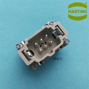 09330062616 HARTING浩亭哈丁 重载连接器航空插头6针公芯弹片