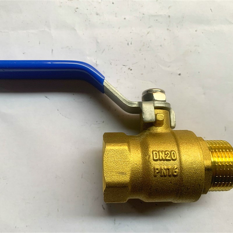 内外丝黄铜球阀全通径大流量阀门热水阀门空调6分DN20各口径1003