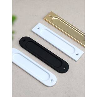 正品免打孔粘贴移门拉手金色黑色灰色仓谷门玻璃门厨房门抽屉隐形