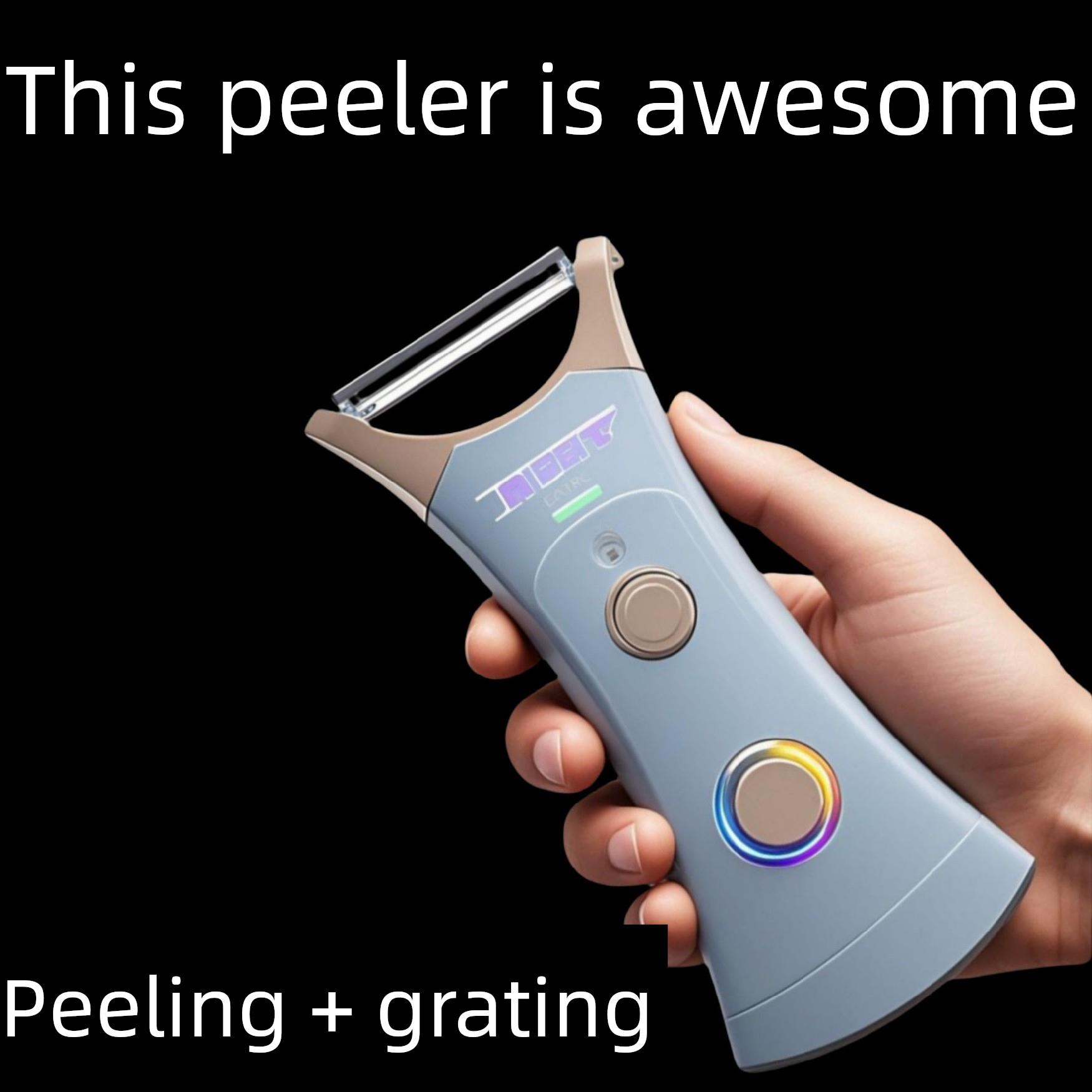 【品牌正品】多功能二合一削皮器创意旋转瓜刨厨房家用削皮刀工具