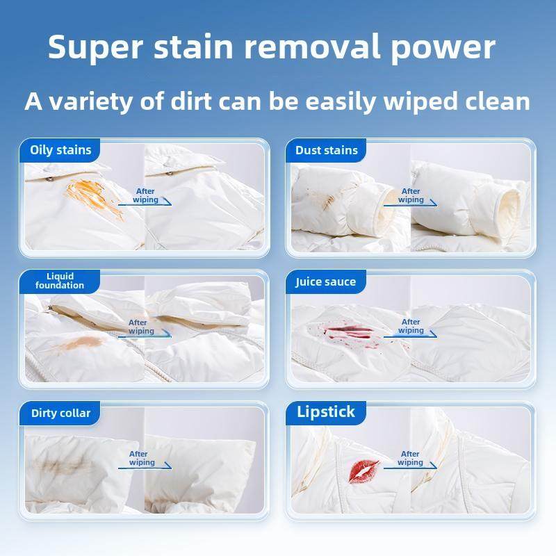 【品牌正品】答菲羽绒服清洁湿巾免水洗衣物去渍应急清洁去污不留