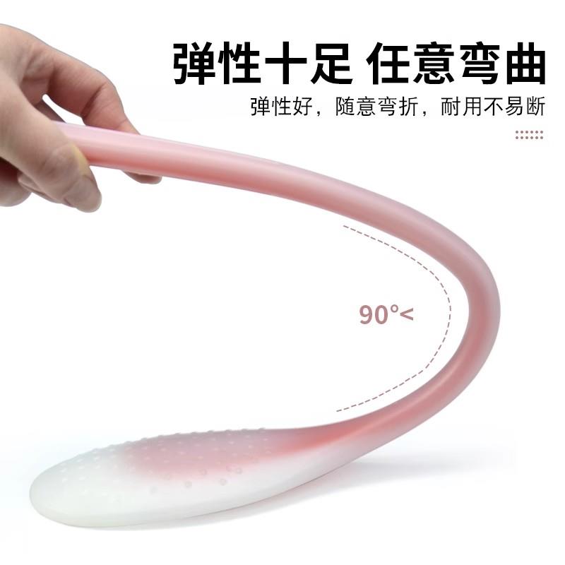 【官方正品】特长42厘米经络拍痧板硅胶捶背捶腿肩颈椎疏通按摩锤