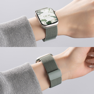 美派秋季新款苹果清爽透气表带